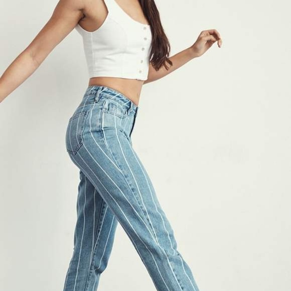PacSun Denim - Window Pane Blue Jeans